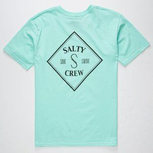 Salty Crew - Sink or Swim Aqua Blue Tee